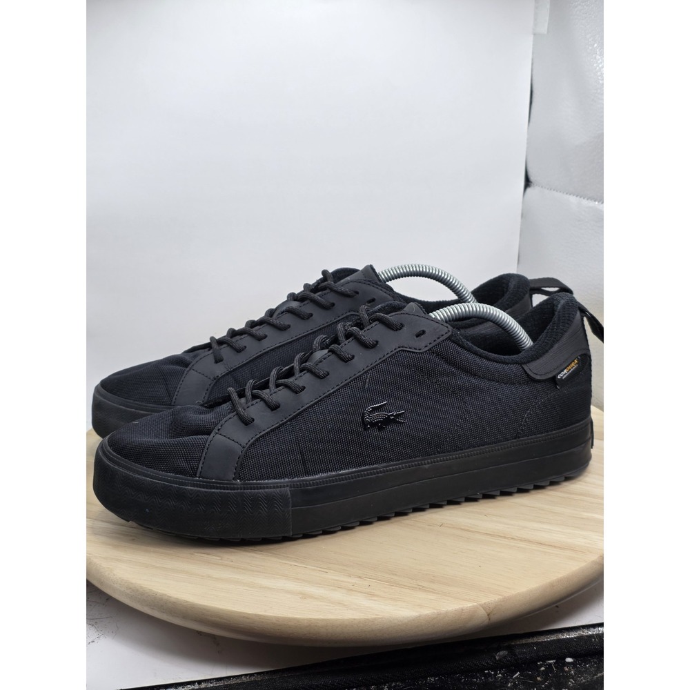 Mens Size 11 - Lacoste Powercourt Winter 2241 SMA Dark Grey CORDURA Sneakers